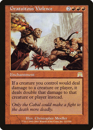 Gratuitous Violence [Onslaught] | Exor Games Truro