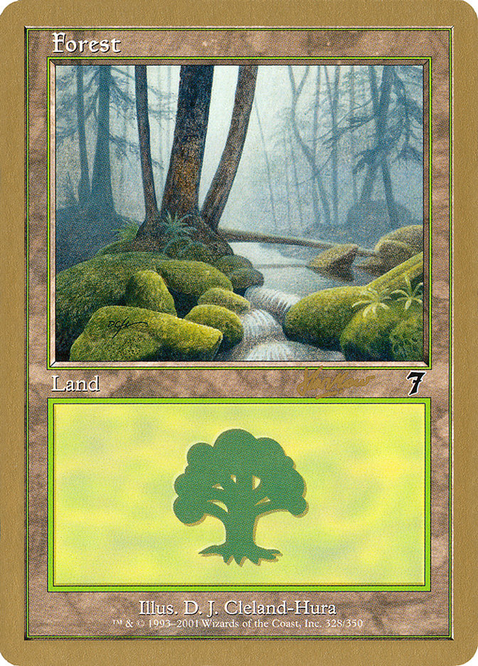 Forest (328) (Sim Han How) [World Championship Decks 2002] | Exor Games Truro