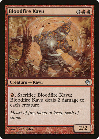 Bloodfire Kavu [Duel Decks: Venser vs. Koth] | Exor Games Truro