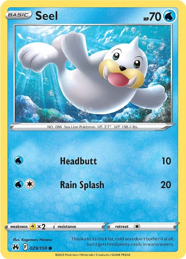 Seel (029/159) [Sword & Shield: Crown Zenith] | Exor Games Truro