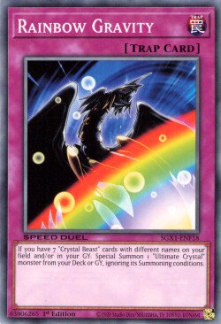 Rainbow Gravity [SGX1-ENF18] Common | Exor Games Truro
