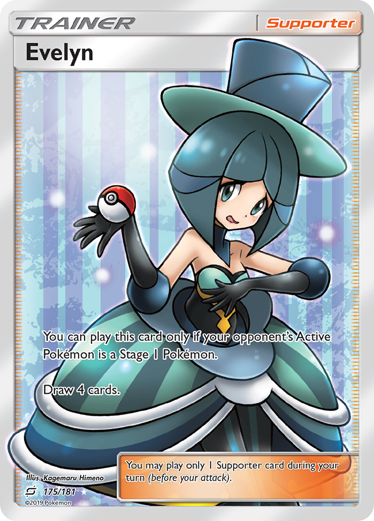 Evelyn (175/181) [Sun & Moon: Team Up] | Exor Games Truro