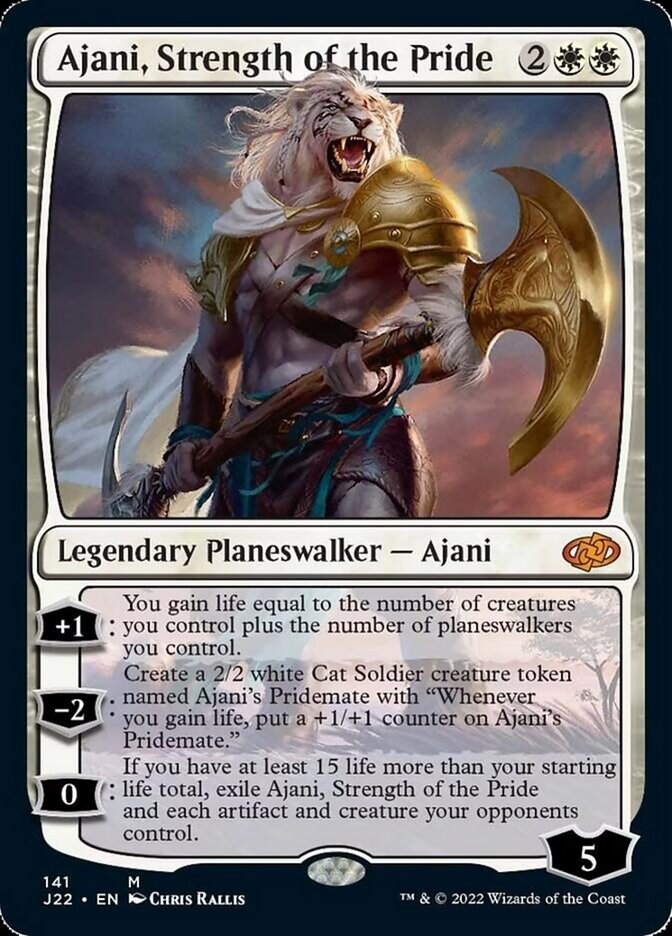 Ajani, Strength of the Pride [Jumpstart 2022] | Exor Games Truro