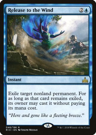 Release to the Wind [Rivals of Ixalan] | Exor Games Truro