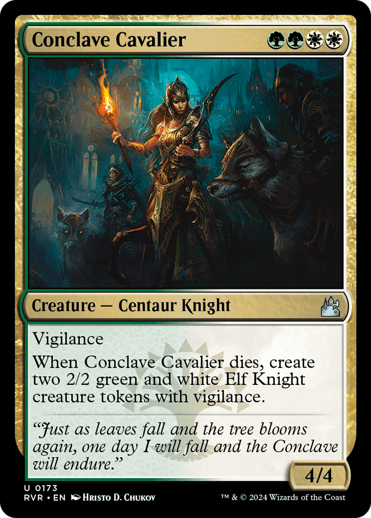 Conclave Cavalier [Ravnica Remastered] | Exor Games Truro