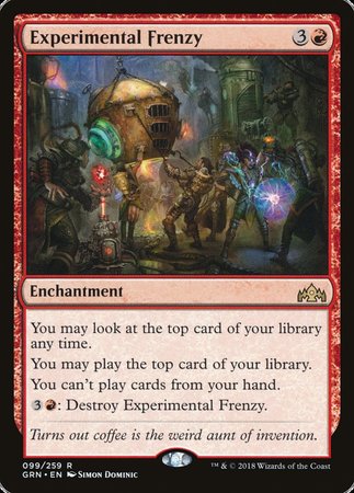 Experimental Frenzy [Guilds of Ravnica] | Exor Games Truro