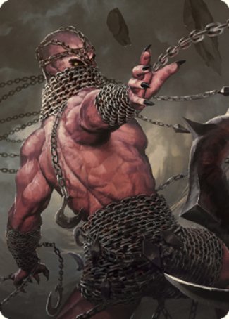 Chain Devil Art Card [Commander Legends: Battle for Baldur's Gate Art Series] | Exor Games Truro