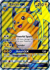 Raichu GX (SM90) (Jumbo Card) [Sun & Moon: Black Star Promos] | Exor Games Truro