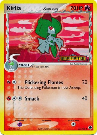 Kirlia (33/101) (Delta Species) (Stamped) [EX: Dragon Frontiers] | Exor Games Truro