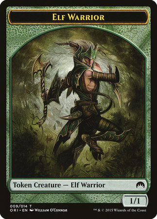 Elf Warrior Token [Magic Origins Tokens] | Exor Games Truro