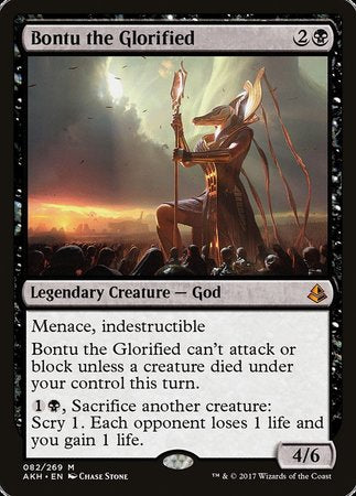 Bontu the Glorified [Amonkhet] | Exor Games Truro