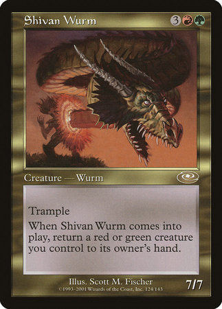 Shivan Wurm [Planeshift] | Exor Games Truro