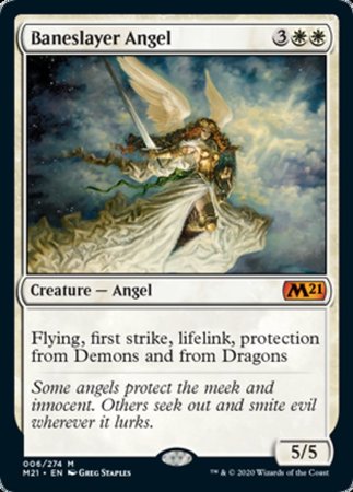 Baneslayer Angel [Core Set 2021] | Exor Games Truro