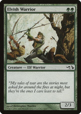 Elvish Warrior [Duel Decks: Elves vs. Goblins] | Exor Games Truro