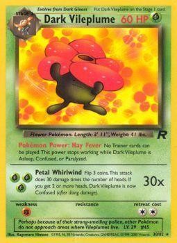 Dark Vileplume (30/82) [Team Rocket Unlimited] | Exor Games Truro