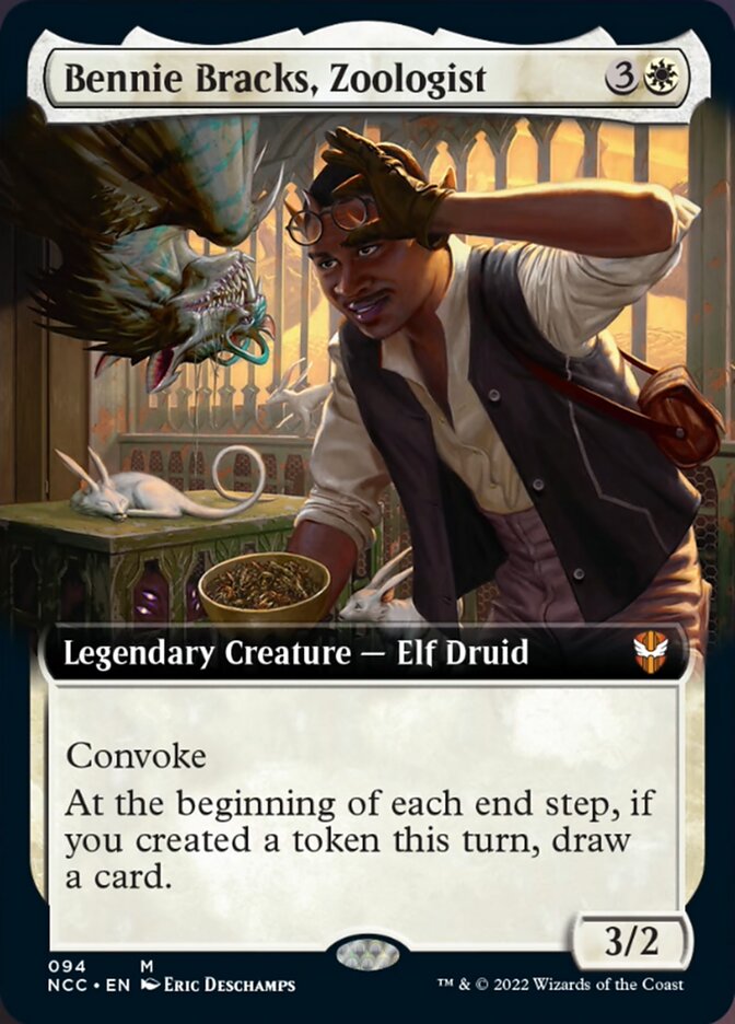 Bennie Bracks, Zoologist (Extended Art) [Streets of New Capenna Commander] | Exor Games Truro