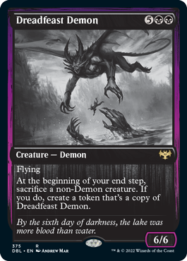 Dreadfeast Demon [Innistrad: Double Feature] | Exor Games Truro