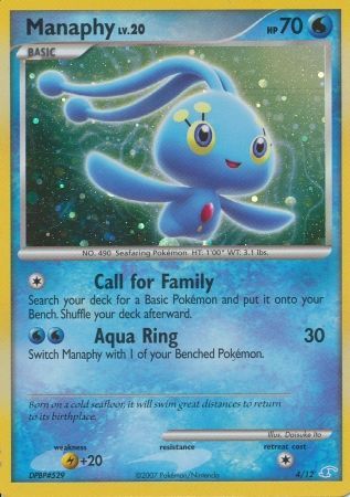 Manaphy (4/12) [Diamond & Pearl: Trainer Kit - Manaphy] | Exor Games Truro