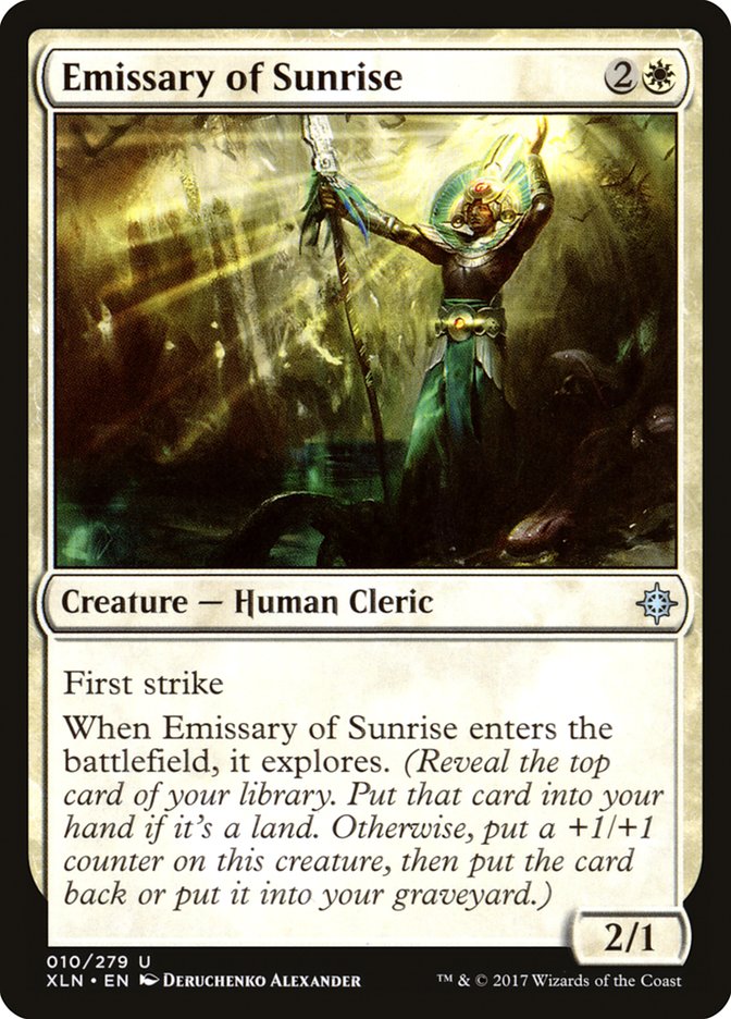 Emissary of Sunrise [Ixalan] | Exor Games Truro