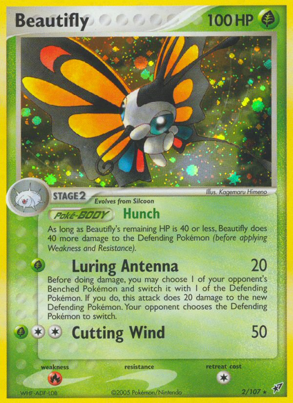 Beautifly (2/107) [EX: Deoxys] | Exor Games Truro