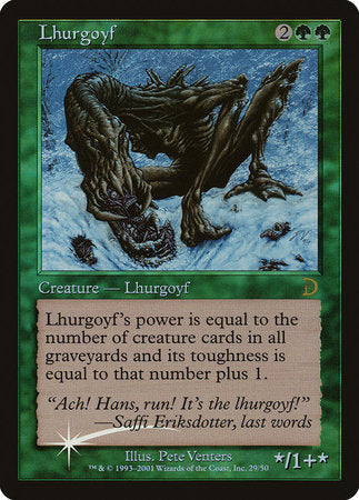 Lhurgoyf [Deckmasters] | Exor Games Truro