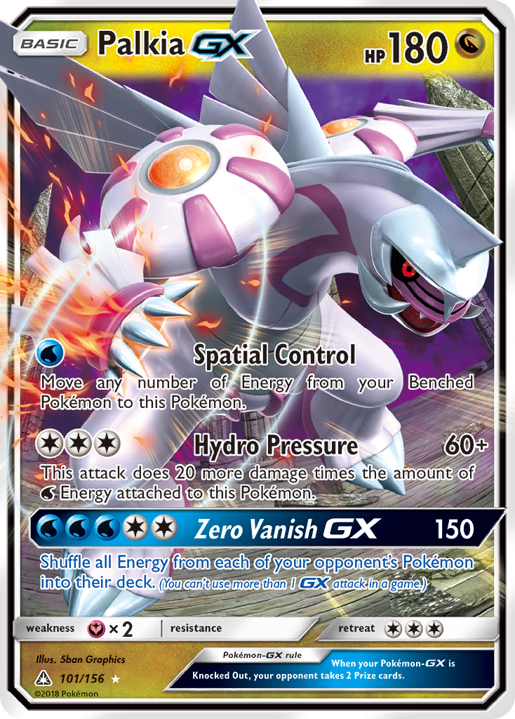 Palkia GX (101/156) [Sun & Moon: Ultra Prism] | Exor Games Truro