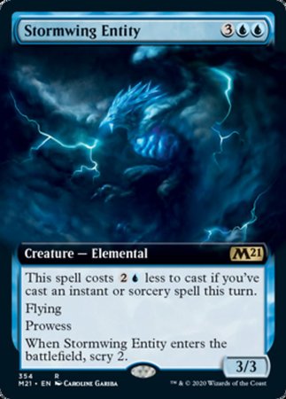 Stormwing Entity (Extended Art) [Core Set 2021] | Exor Games Truro