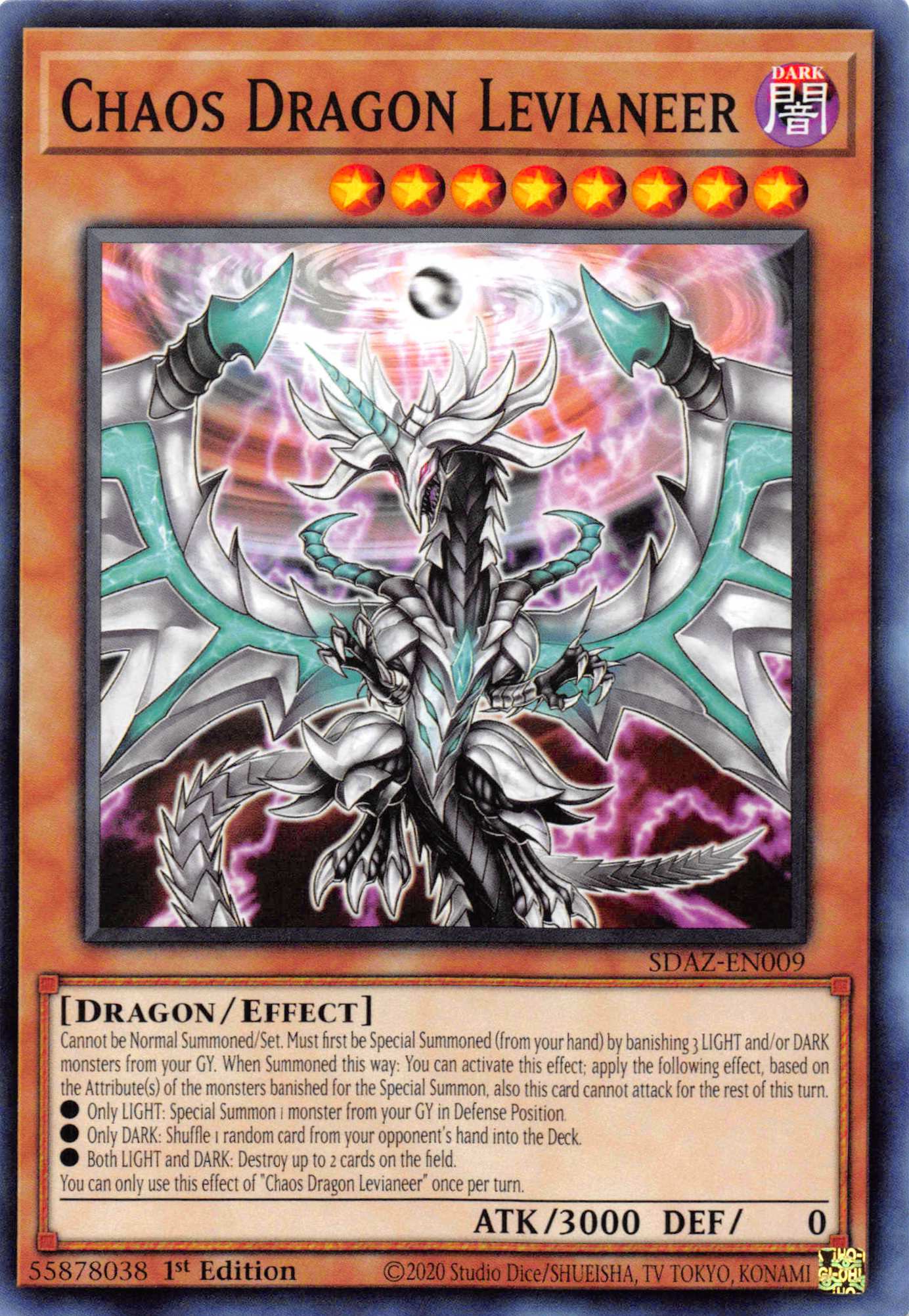 Chaos Dragon Levianeer [SDAZ-EN009] Common | Exor Games Truro
