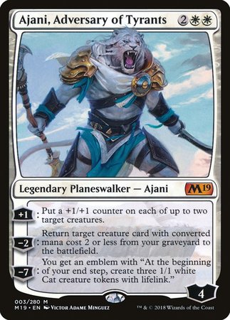 Ajani, Adversary of Tyrants [Core Set 2019] | Exor Games Truro