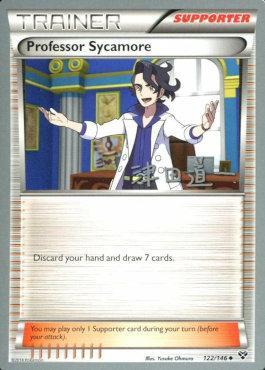 Professor Sycamore (122/146) (Crazy Punch - Michikazu Tsuda) [World Championships 2014] | Exor Games Truro