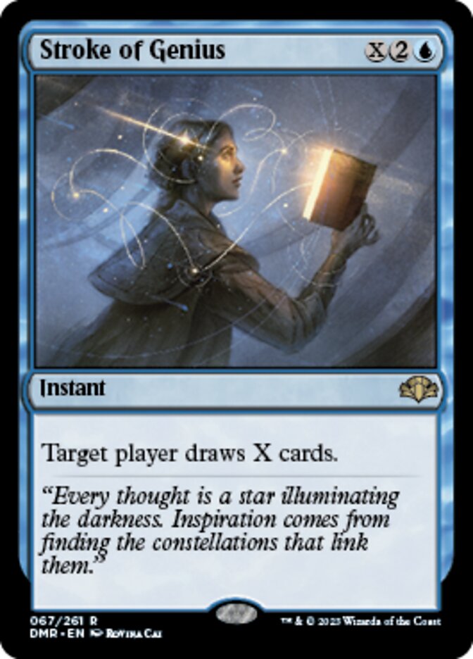 Stroke of Genius [Dominaria Remastered] | Exor Games Truro