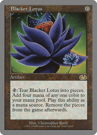 Blacker Lotus [Unglued] | Exor Games Truro