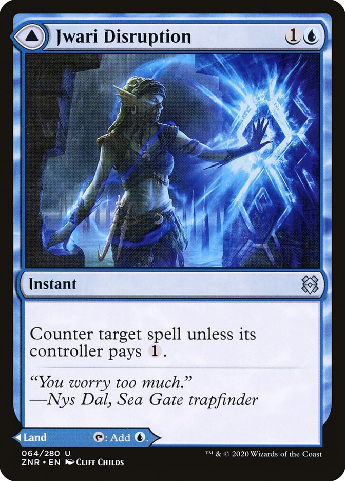 Jwari Disruption // Jwari Ruins [Zendikar Rising] | Exor Games Truro