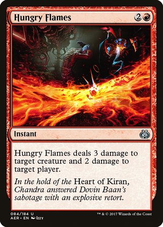 Hungry Flames [Aether Revolt] | Exor Games Truro