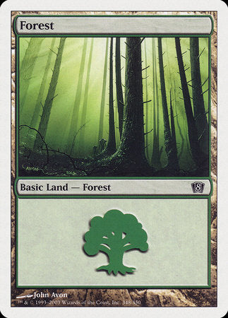 Forest (348) [Eighth Edition] | Exor Games Truro