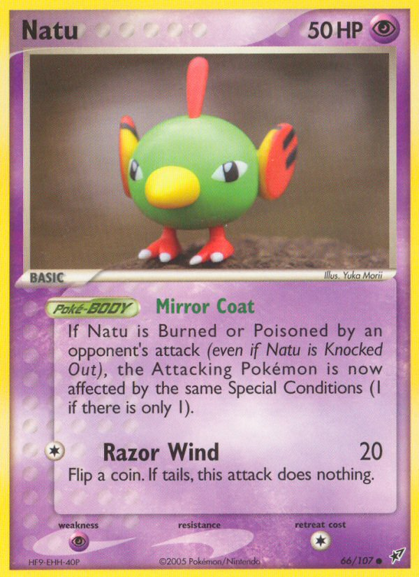 Natu (66/107) [EX: Deoxys] | Exor Games Truro