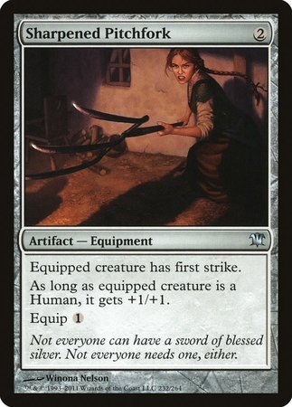 Sharpened Pitchfork [Innistrad] | Exor Games Truro