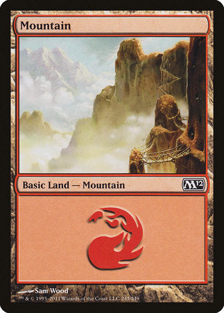 Mountain (245) [Magic 2012] | Exor Games Truro