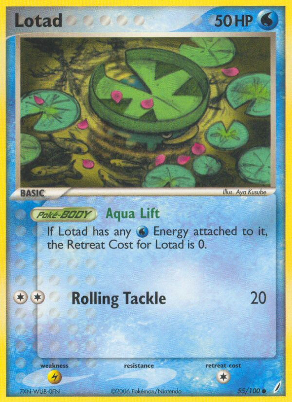 Lotad (55/100) [EX: Crystal Guardians] | Exor Games Truro