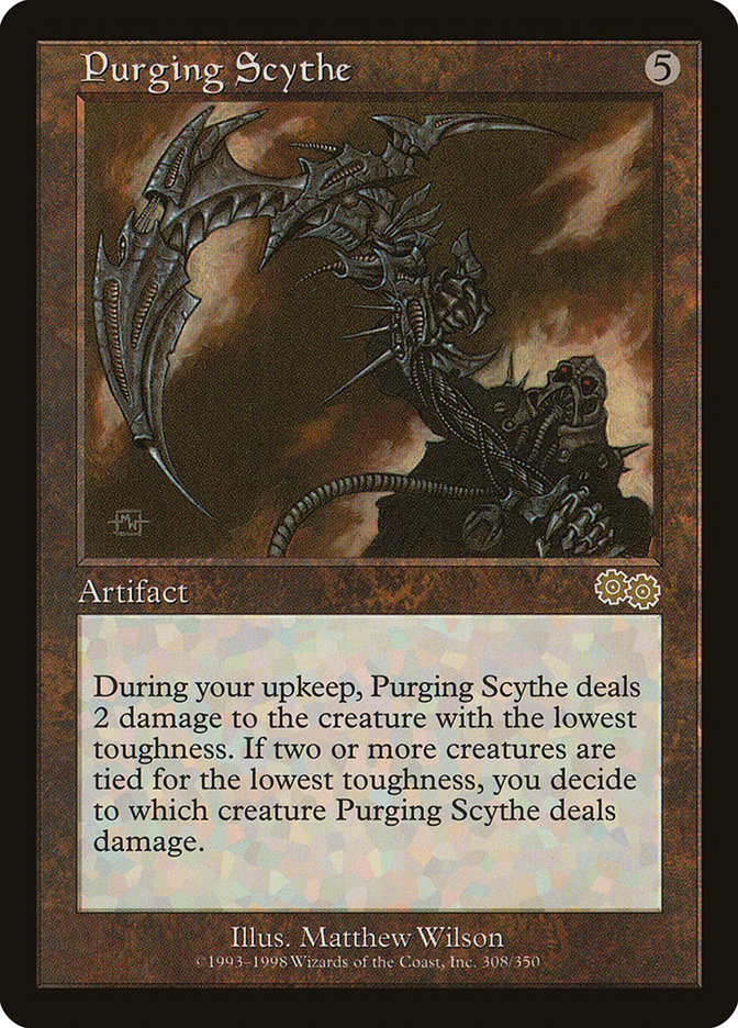 Purging Scythe [Urza's Saga] | Exor Games Truro