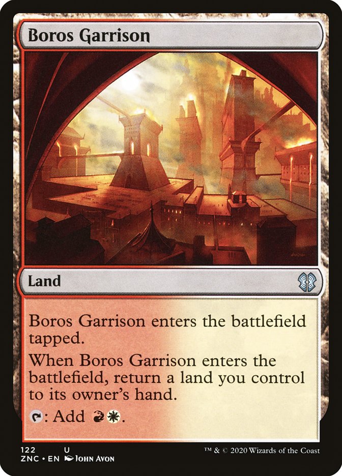 Boros Garrison [Zendikar Rising Commander] | Exor Games Truro