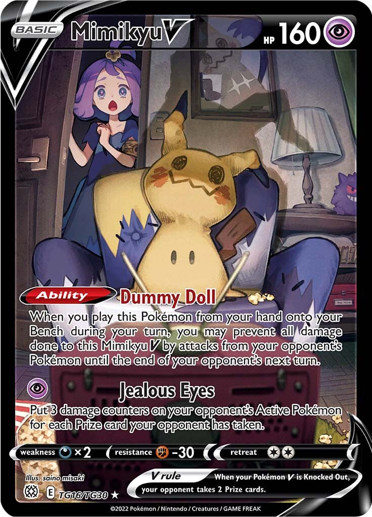 Mimikyu V (TG16/TG30) [Sword & Shield: Brilliant Stars] | Exor Games Truro