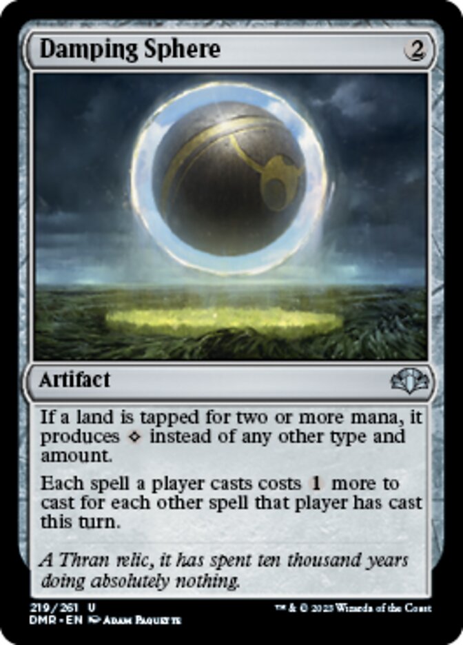 Damping Sphere [Dominaria Remastered] | Exor Games Truro