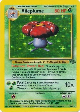 Vileplume (15/64) [Jungle Unlimited] | Exor Games Truro