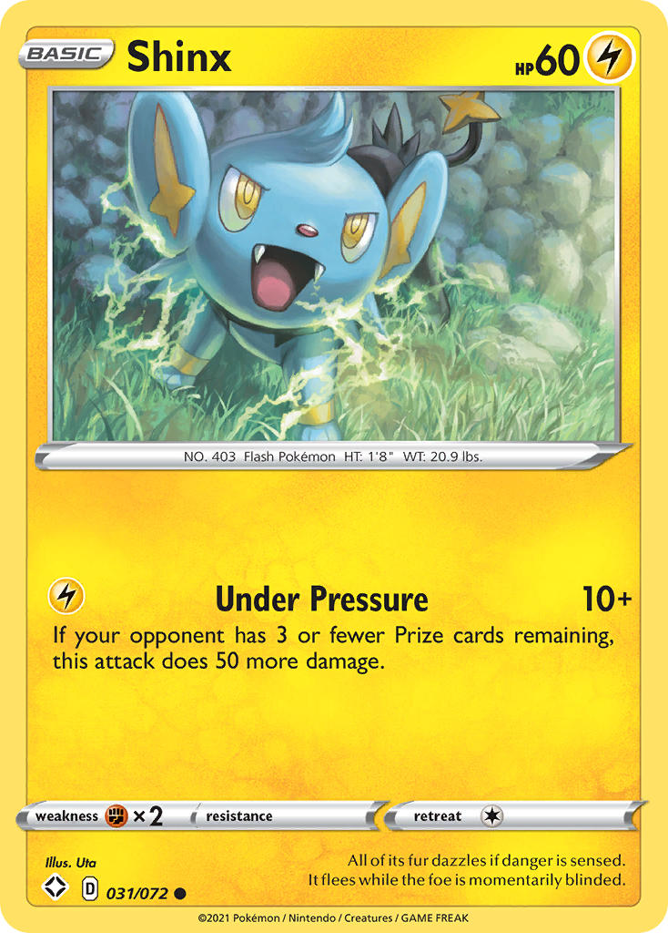 Shinx (031/072) [Sword & Shield: Shining Fates] | Exor Games Truro