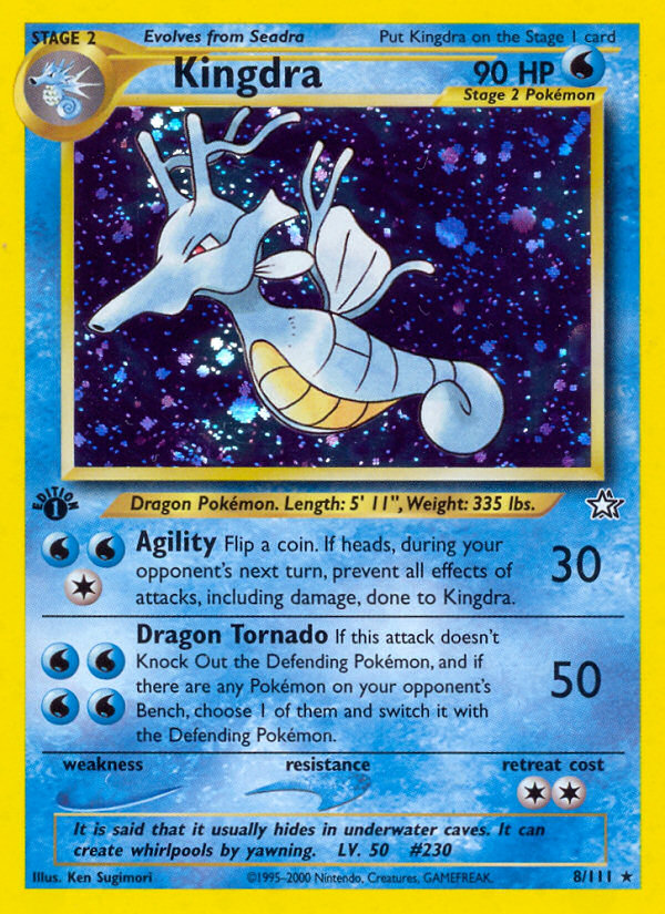 Kingdra (8/111) [Neo Genesis 1st Edition] | Exor Games Truro