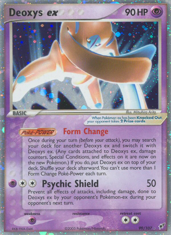 Deoxys ex (99/107) [EX: Deoxys] | Exor Games Truro