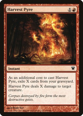 Harvest Pyre [Innistrad] | Exor Games Truro