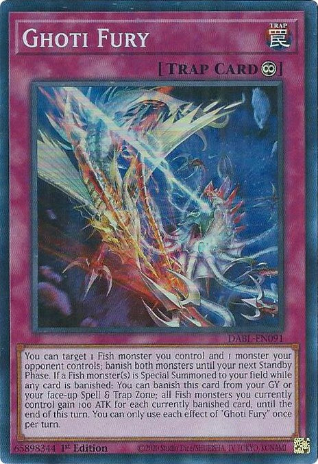 Ghoti Fury [DABL-EN091] Super Rare | Exor Games Truro