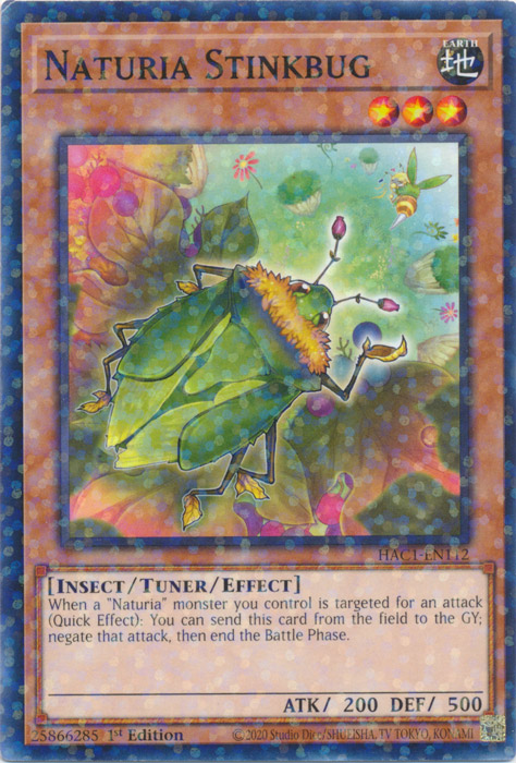 Naturia Stinkbug (Duel Terminal) [HAC1-EN112] Common | Exor Games Truro